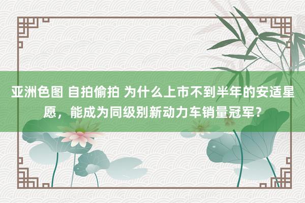 亚洲色图 自拍偷拍 为什么上市不到半年的安适星愿，能成为同级别新动力车销量冠军？