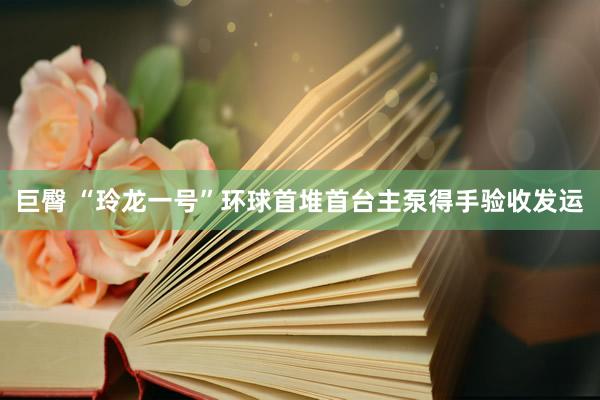 巨臀 “玲龙一号”环球首堆首台主泵得手验收发运