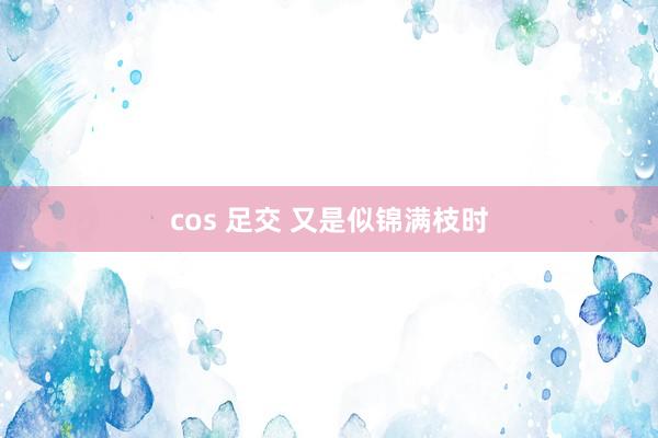 cos 足交 又是似锦满枝时
