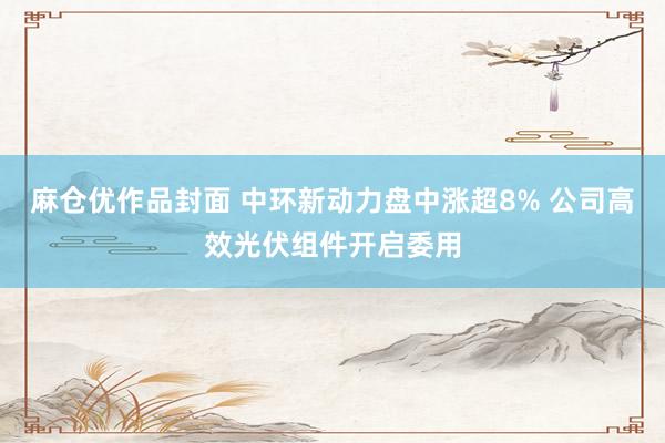 麻仓优作品封面 中环新动力盘中涨超8% 公司高效光伏组件开启委用